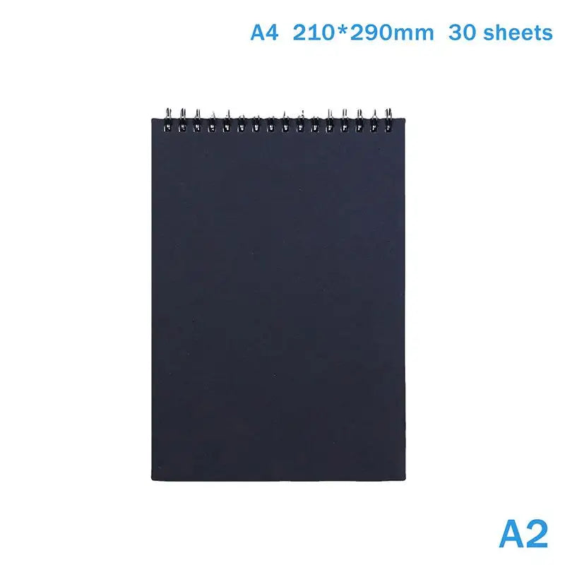 30 Sheets Spiral Sketch Book Acid A4 A5 A6 8K 16K Pad Drawing Qme A4