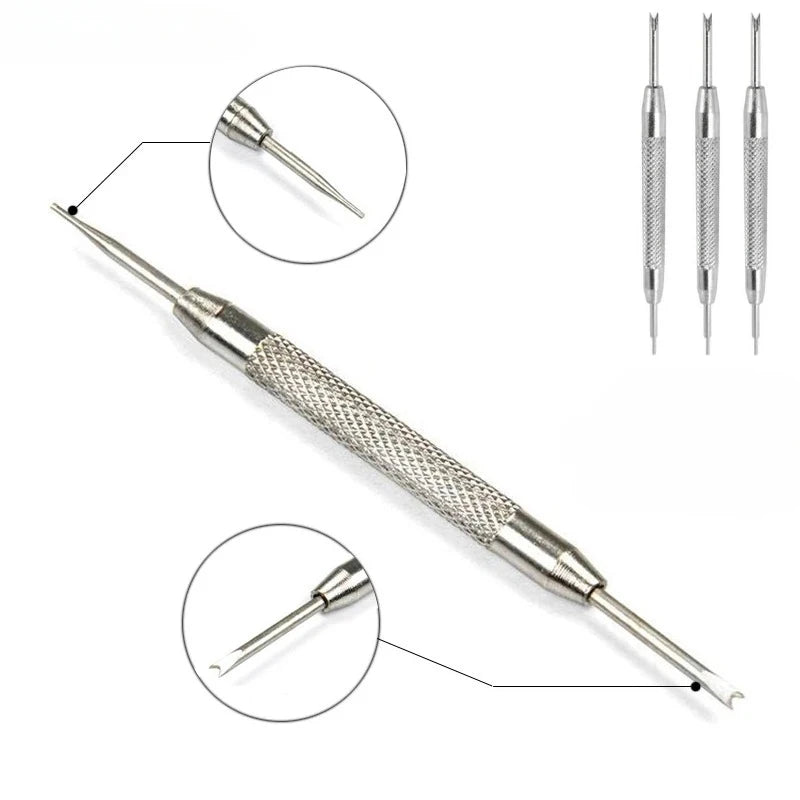 1-5pcs Watch Band Repair Tool Stainless Steel Bracelet Watchband Adjusted Strap Replace Spring Bar Connecting Pin Remover Tool Qme