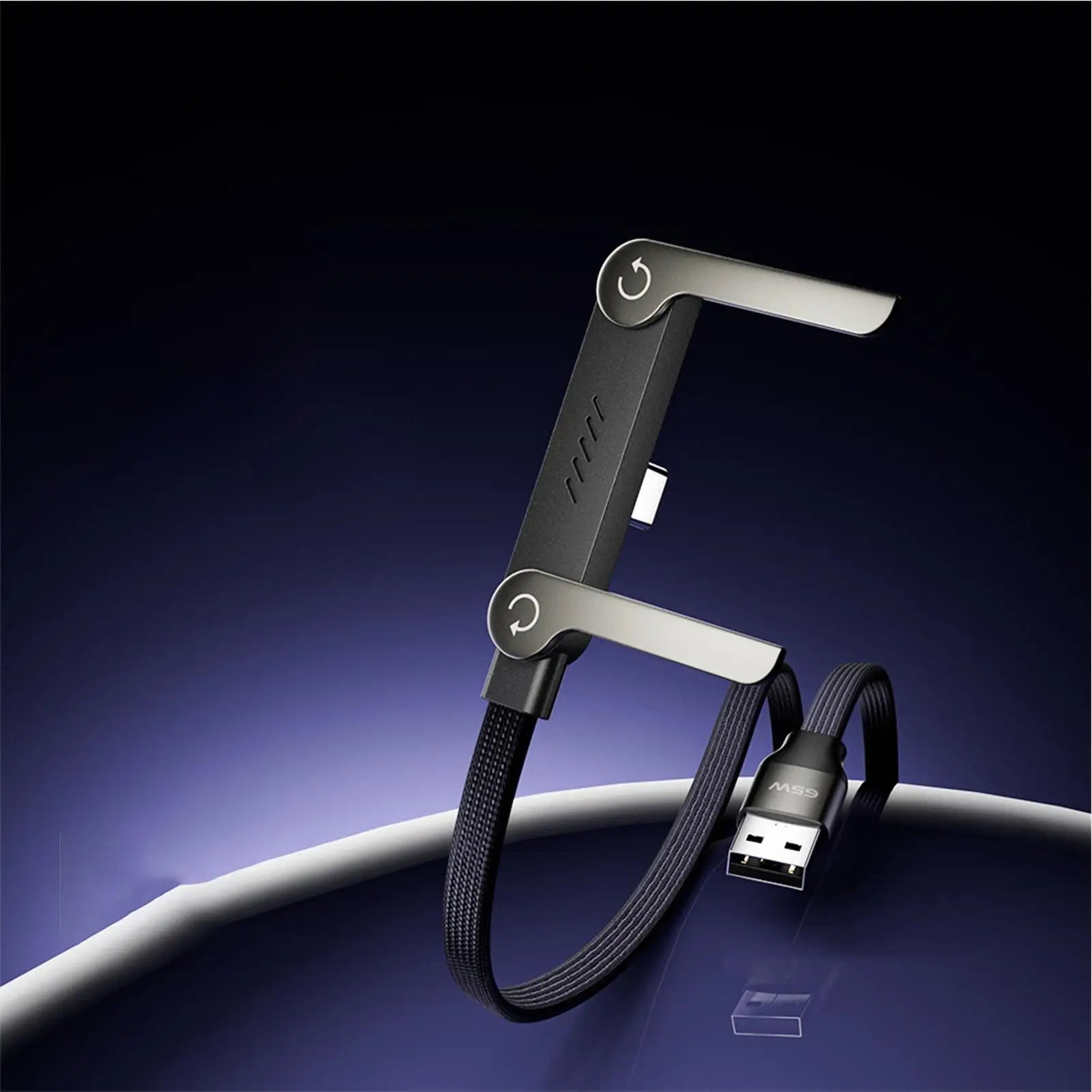 Charging Cable 4 9FT Right Angle Wire Holder Fast Charger Cord Data Qme