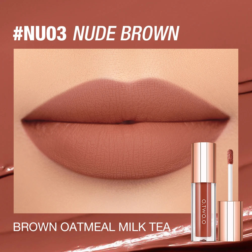 O TWO Lipstick Lip Tint Matte 24H Stay Color-locking Ultra-lasting Qme 03 China Mainland