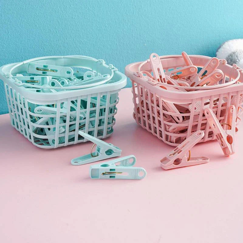 Pins Storage Organizer Quilt Towel Clips Basket Practical Plastic Qme