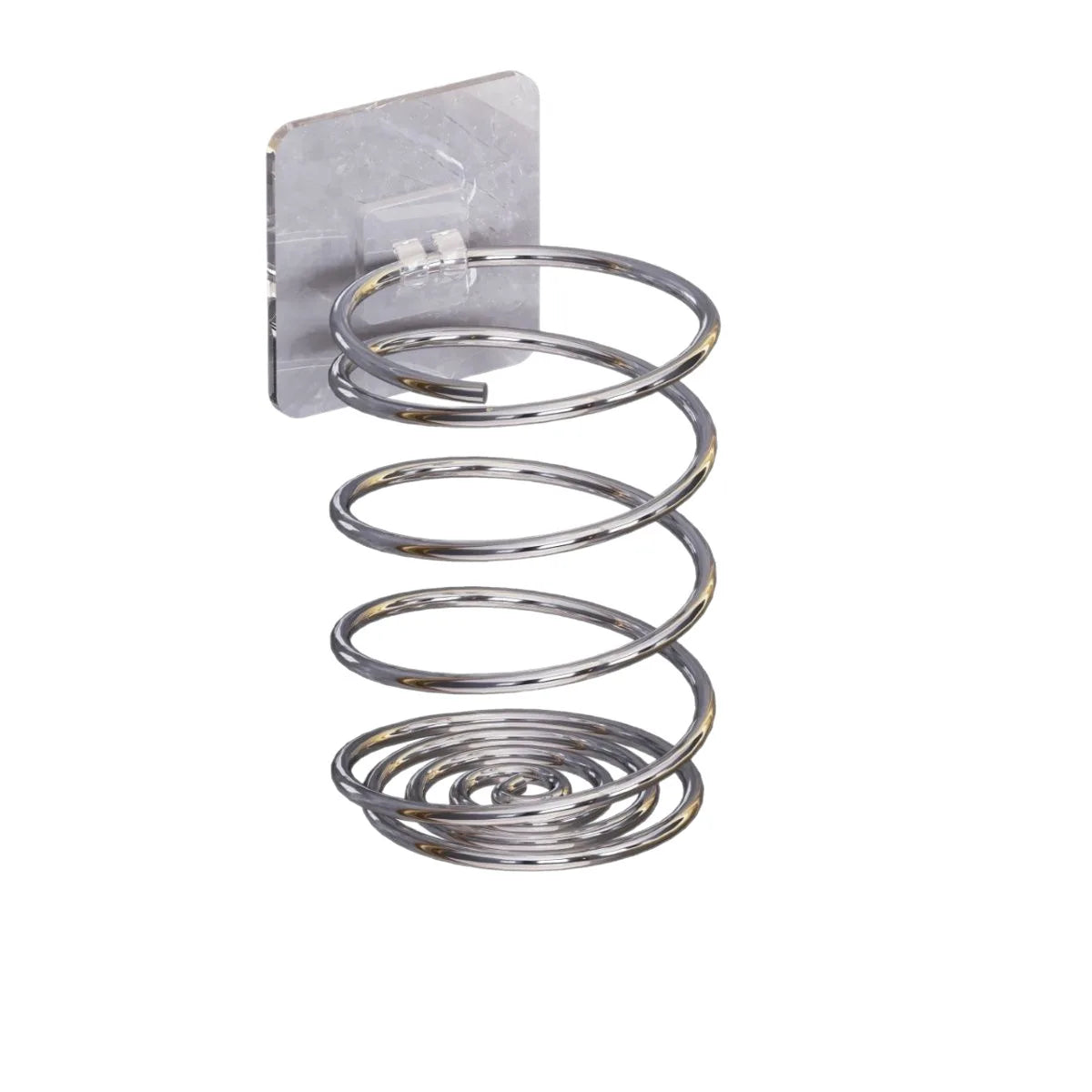 Stainless Steel Spiral Toothbrush Makeup Brush Holder Wall Mounted Qme