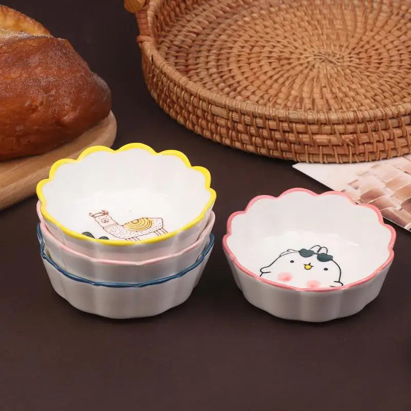 Microwave Dishwasher Safe Home Kitchens Ceramic Condiment Dishes Qme