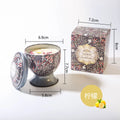 Candle Gift Set Soy Wax Aromatherapy Jar Candles in Tin Can Luxury Wedding Favors Bridesmaid Souvenir for Guests Home Decor Qme Lemon1