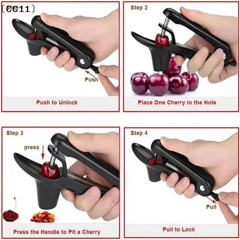Kitchen Access Cherry Core Seed Remover Pitter Food Grade Material Qme