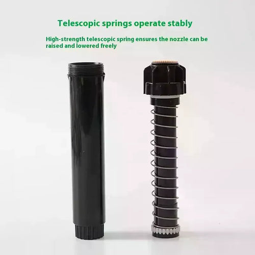 1/2" Female Thread Buried Up Sprinkler 360° Automatic Lift Type Scattering Ray Jet Watering Nozzle Lawn Irrigation Device Qme
