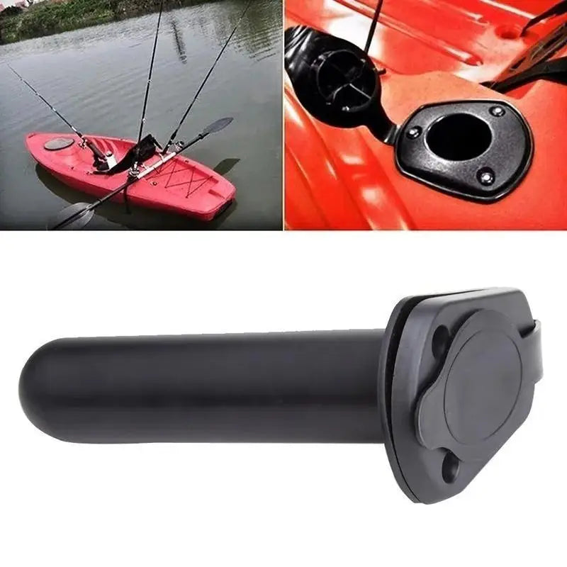 Canoe Fixed Fishing Seat Rod Bracket Embedded Oblique Insertion Yacht Qme