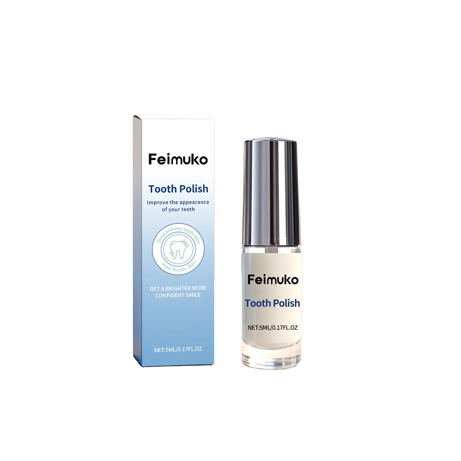 Teeth Paint Whitening Brighten Smile Repair Enamel Remove Yellow Stain Reduce Bad Odor Fresh Breath Oral Cleaning Care Liquid Qme 5ml Boxed