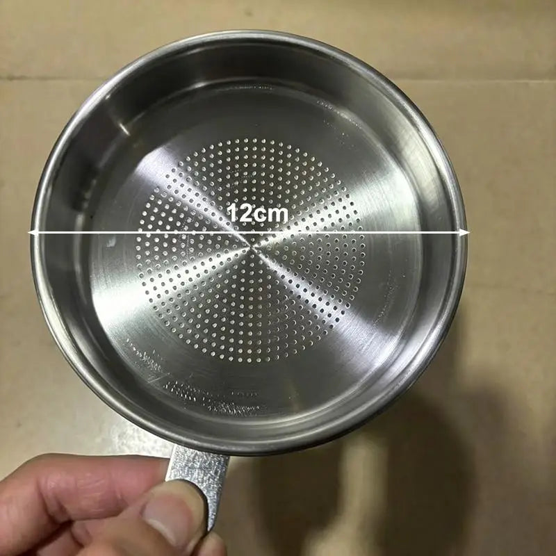 Stainless Steel Fine Mesh Food Strainer Durable Dense Holes Kitchen Qme B