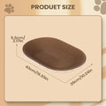 Cat Cardboard Scratcher Funny Corrugated Furniture Protector Paper Cat Scratch Furniture Protector for Kitten Sleep Grinding Qme 43x26cm