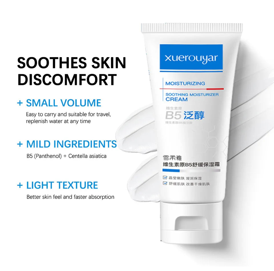 B5 Faded Facial Redness Cream Instant Spider Vein Remove Sensitive Skin Sooth Anti Redness Rosacea Treat Lotion Korean Cosmetic Qme