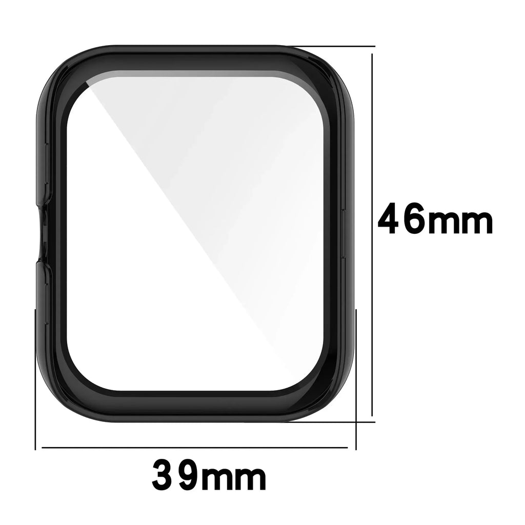 PC Cover For Amazfit Bip 3 / Bip3 Pro Smart Watch Protective Screen Protector Cover for Bip 3Pro Protection Frame Bumper Shell Qme
