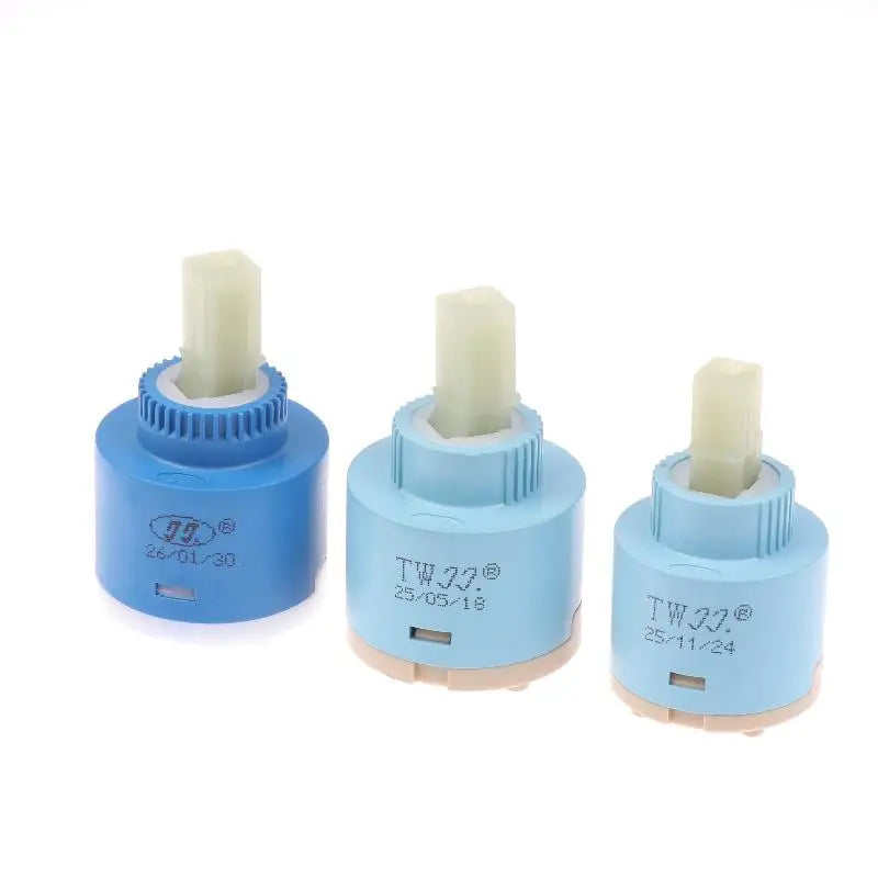 1Pc Plastic Ceramic Cartridges Ceramic Disc Cartridges Mixer Faucet Thermostatic Cartridges Faucet Disc Valve For Mixer 35/40mm. Qme