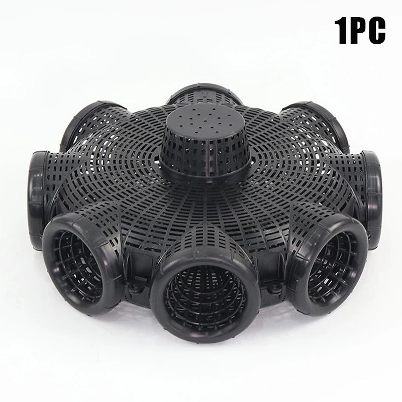 8 Holes Upgraded Catch Loach Lobster Yellow Eel Cage Outdoor Fishing Qme 1PC