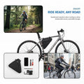 Cycling Pouch Durable Bike Versatile Bag Bicycle Triangle Front Tube Qme Default Title
