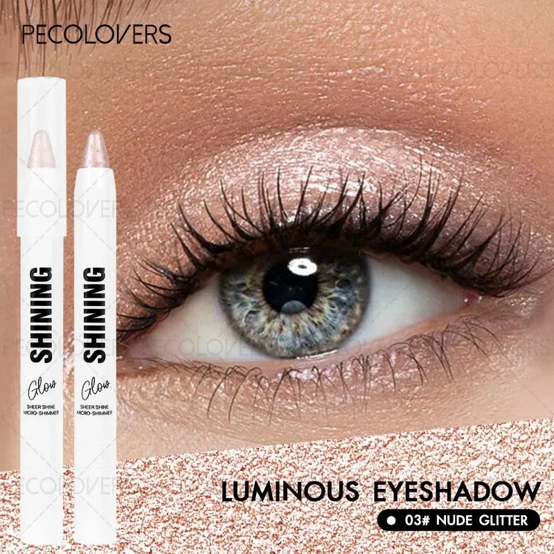 Shiny Eyeshadow Pen Highlighter Shimmer Highlight Stick Brightening Qme 03