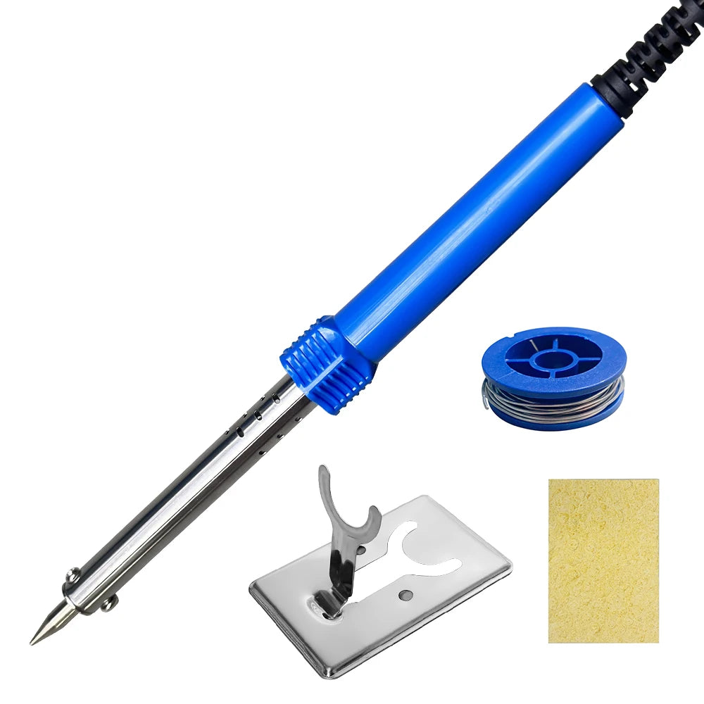 LF 40W 60W Soldering Iron Constant Temperature Ceramic Heating Core Qme 60W set 2 220V EU PLUG