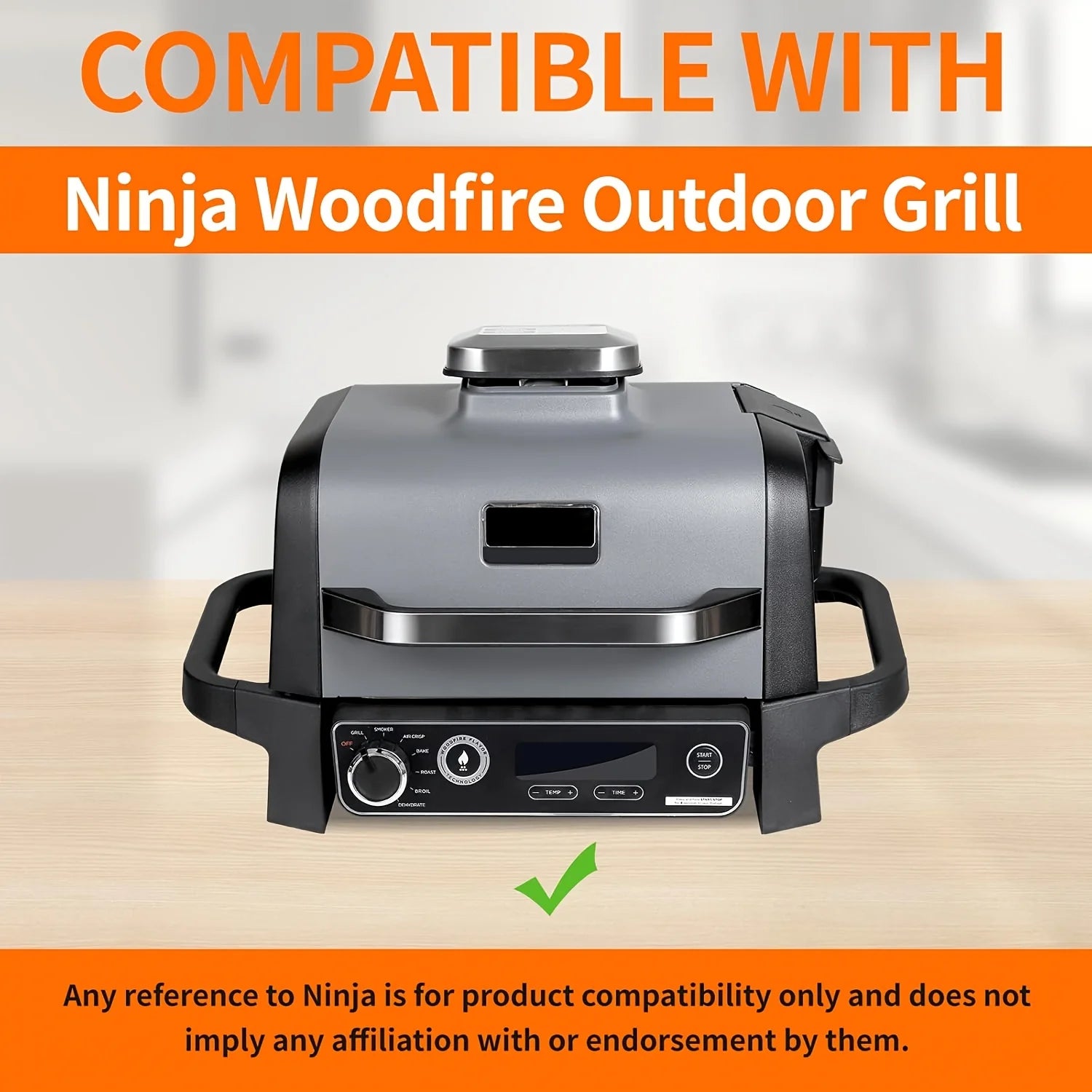 Silicone Drip Tray Liners Compatible Ninja OG701 Outdoor 7-in-1 Grill Qme