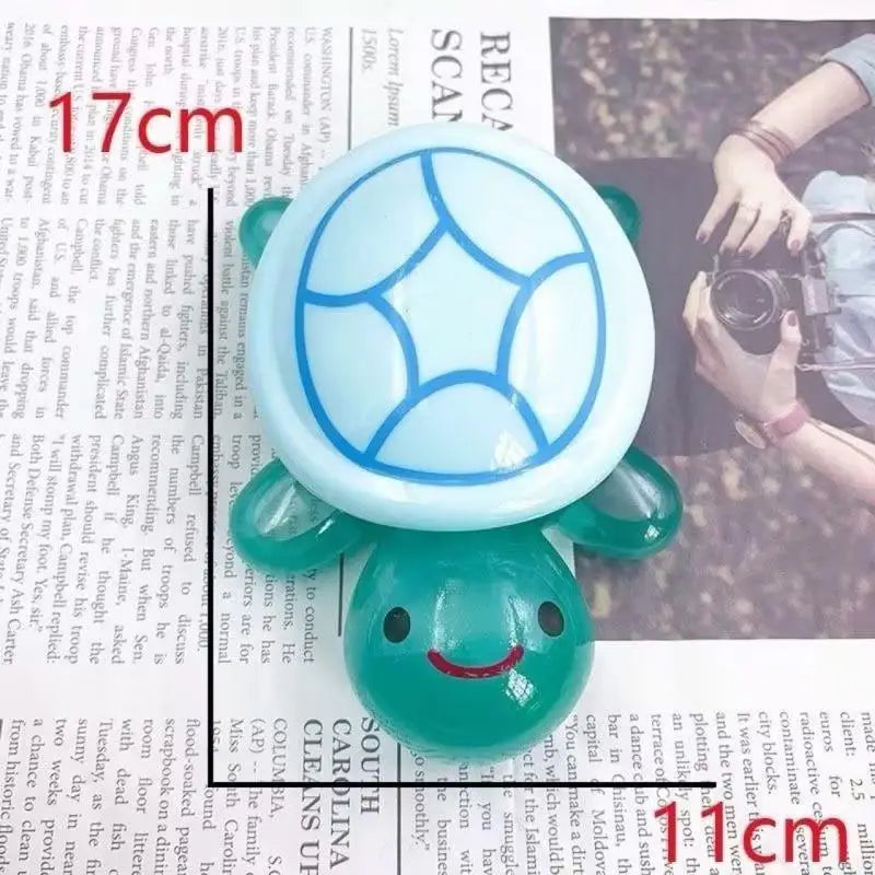1PC Night Glow Large Turtle+Mini Luminous Turtles Figurines Resin Craft Glowing Turtle Storage Ornament Landscape Desktop Qme