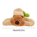 Capybara Hair Holder Adorable Clip Plush Ties Fuzzy Animal Clips Qme Gripper China Mainland