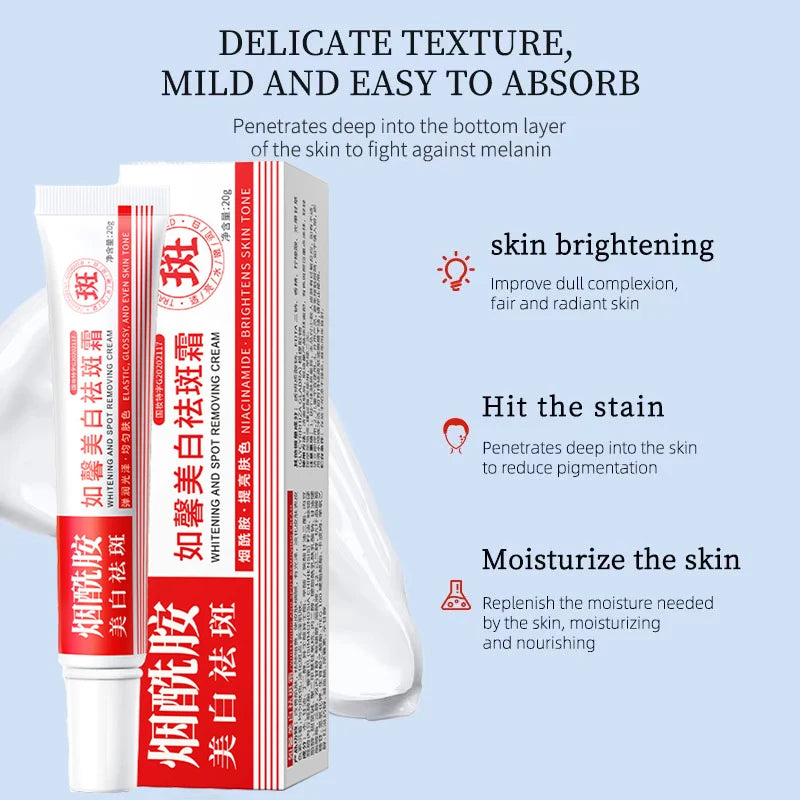 Face Cream Remove The Black Melasma Deposits On The Skin Brightening Skin Care Qme