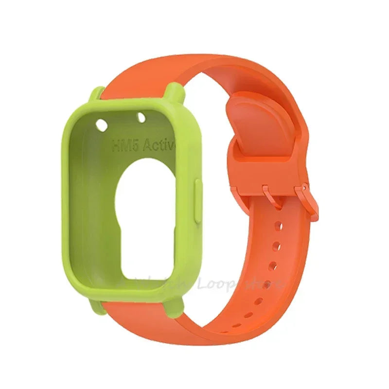 Silicone Case Strap Redmi Watch 5 Lite Active Repacement Bracelet