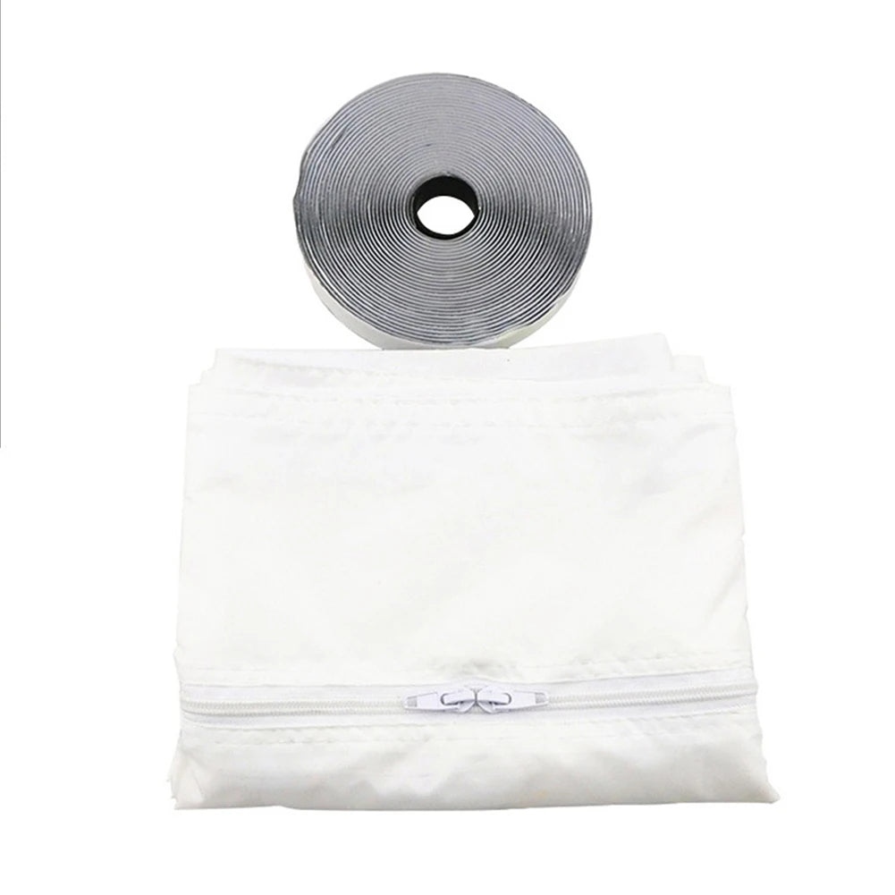 Portable AC Window Seal Kit 300/400cm Adjustable Air Conditioner Exhaust/ Sealing Cloth For Horizontal Vertical Sliding Windows/ Qme 300cm