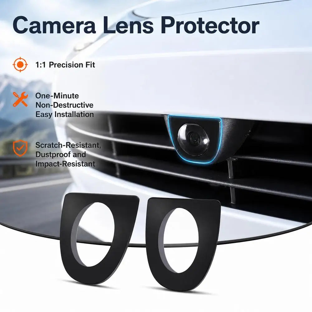 For Tesla Model Y/YL Front Rear Bumper Camera Lens Protector Guard Cover Anti-Scratch Stain Proof Accessories Qme