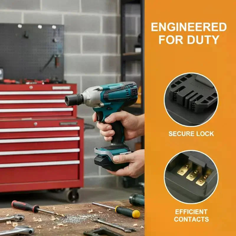 Power Tool Accessories Adapter Lithium Battery Electric Converter Qme