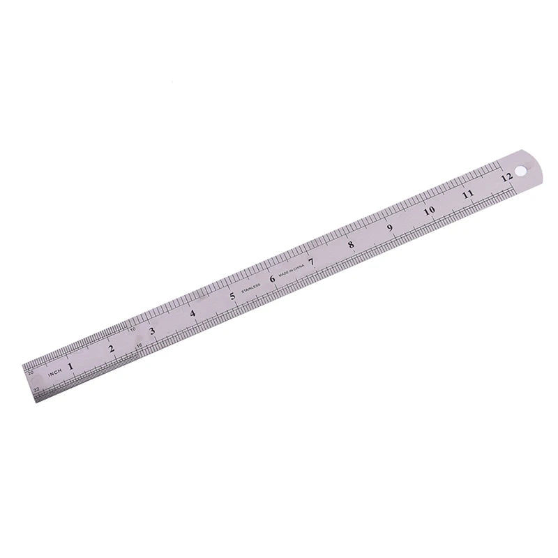 METAL RULER Stainless Steel Straight Edge Drawing Cutting Non Skid Qme Default Title