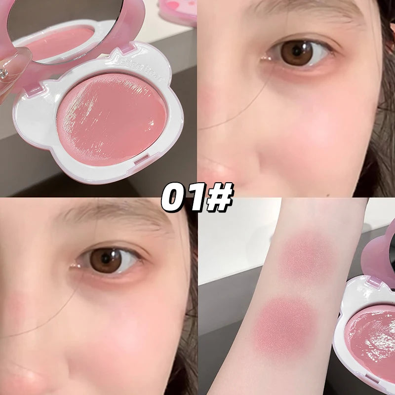 Light Blush Cream Gege Bear Moisturizing Mirror Vitality Whitening Qme GX2068-1