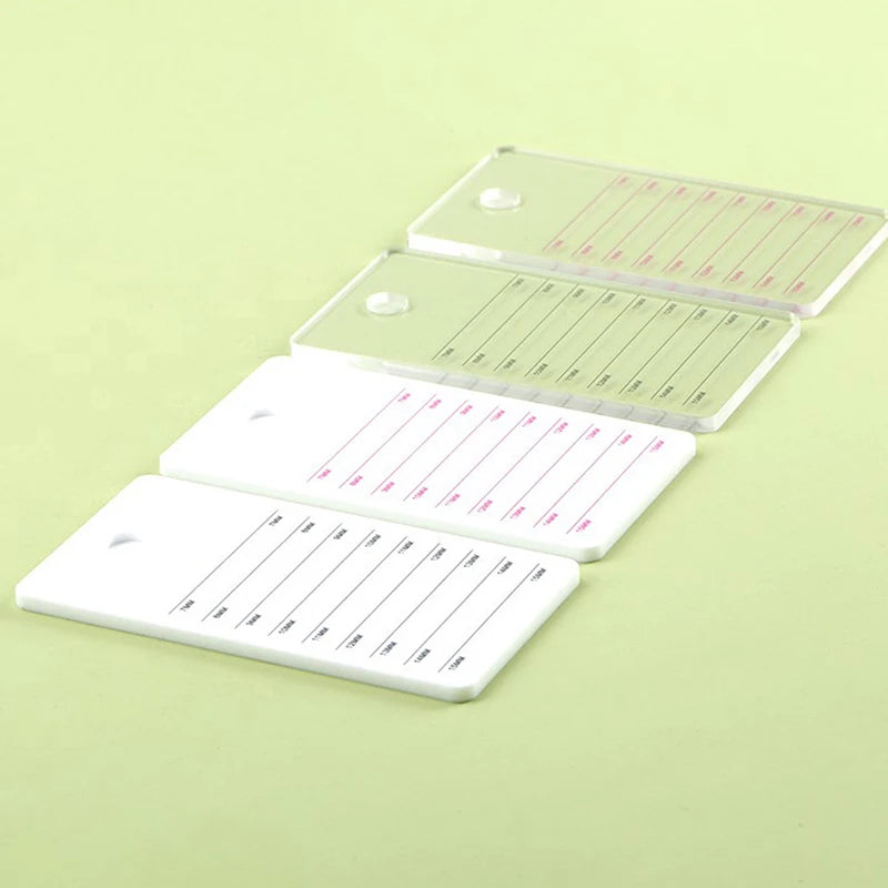 Lash Extensions Mixed Tray Eyelash Organising Tile Board Beauty Tools Qme