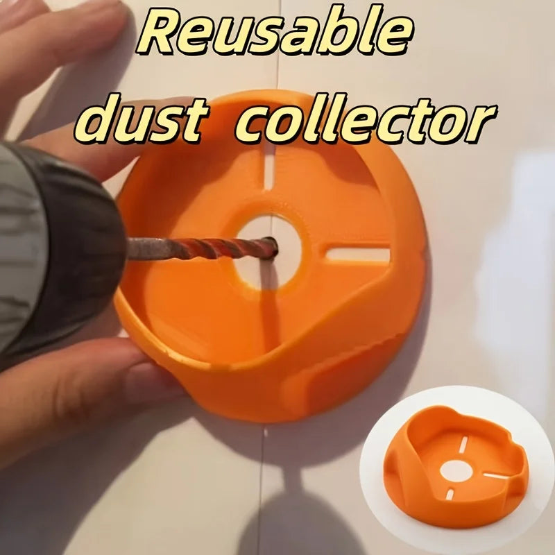 ‌Durable Plastic Drilling Dust Collector Efficient Construction Tool Cleaning Cover Accessory‌ Qme