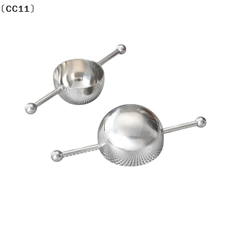 15 Stainless Steel Cocktail Jigger Precise Liquor Mixing Double Beads Qme