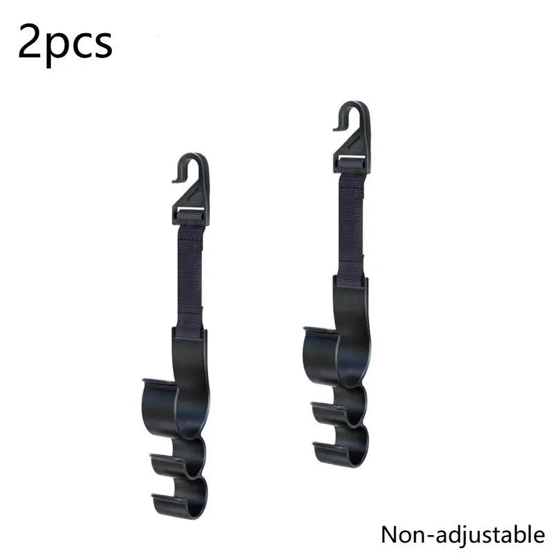 Car Back Seat Hook Multi-function Rear Headrest Hanging Umbrella Qme S