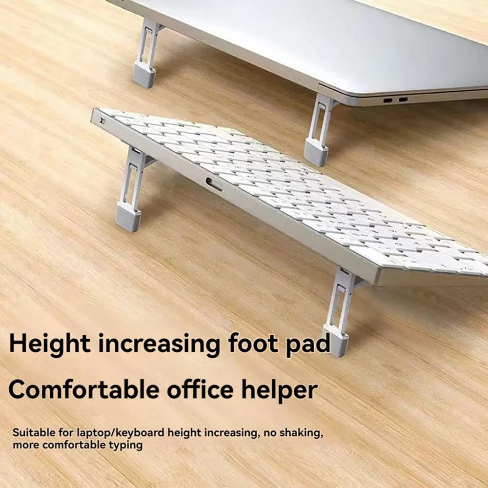 Portable Laptop adjustable Stand Notebook Support Computer Bracket Macbook Air Holder Accessories Foldable Lap Top Base For Pc Qme