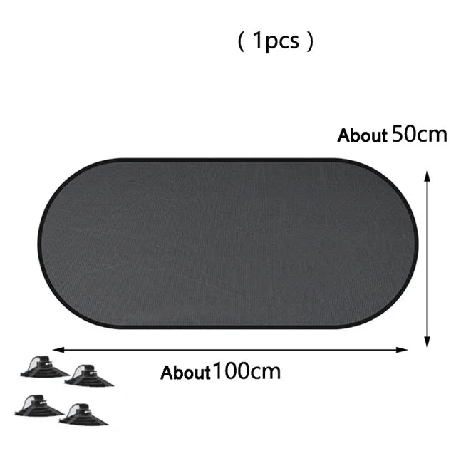 Car Sunshade Covers Cover Universal Windscreen Folding Visor Reflector Windshield Auto Window Sun Shade Protector Accessories Qme 1Pc Rear Window