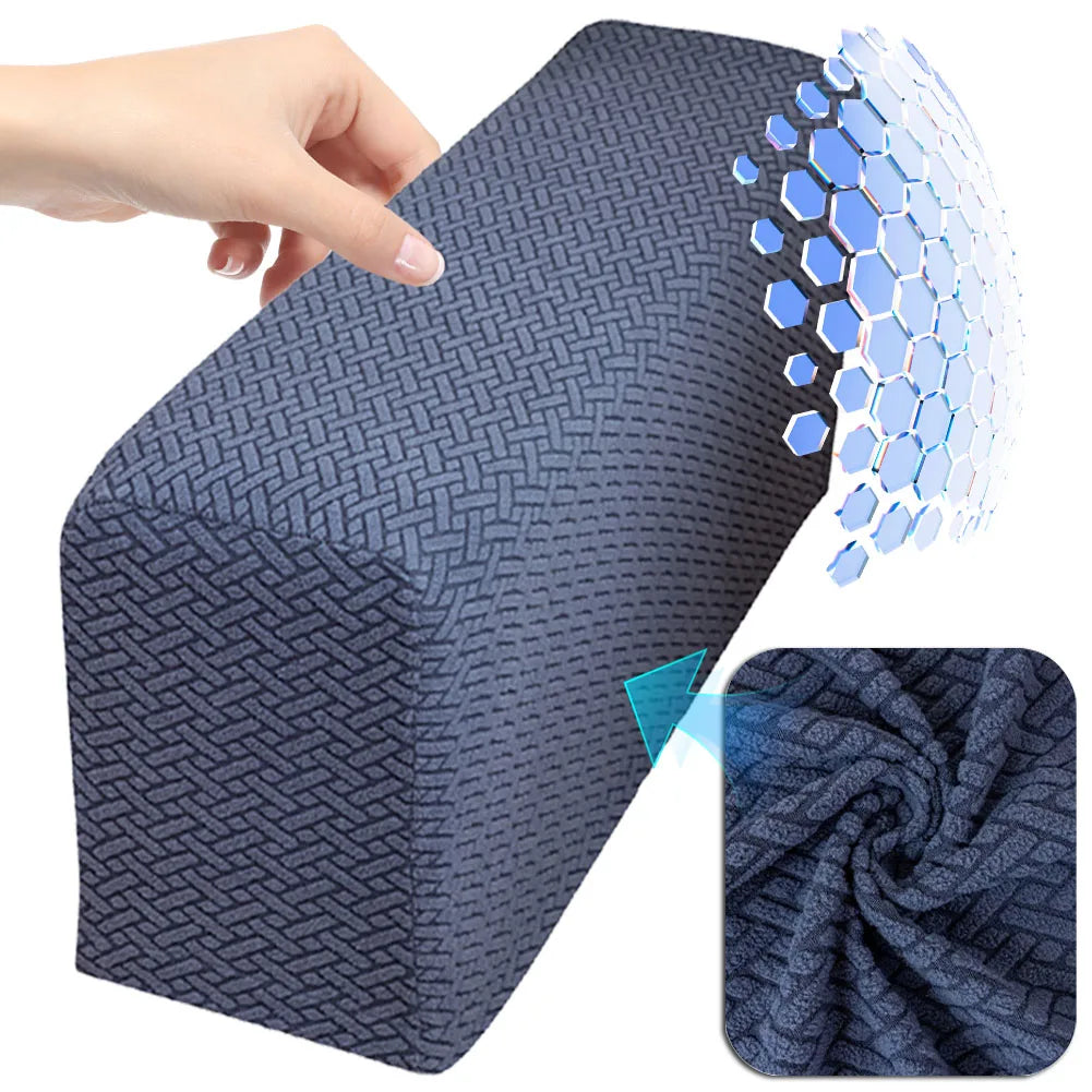Couch Arm Covers Washable Armchair Slipcovers Checkered Pattern Armrests Chair Covers Suitable for Chairs and Sofas Qme