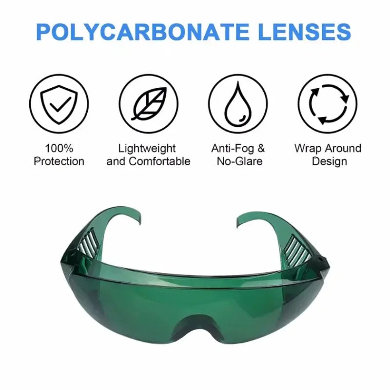 Colorful goggles, waterproof, splash proof, anti fog glasses, blinds, multifunctional labor protection glasses Qme