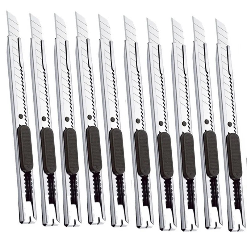 30 60Degree Retractable Box Cutter Blade Utility Knife Carbon Steel Qme 30 Degree