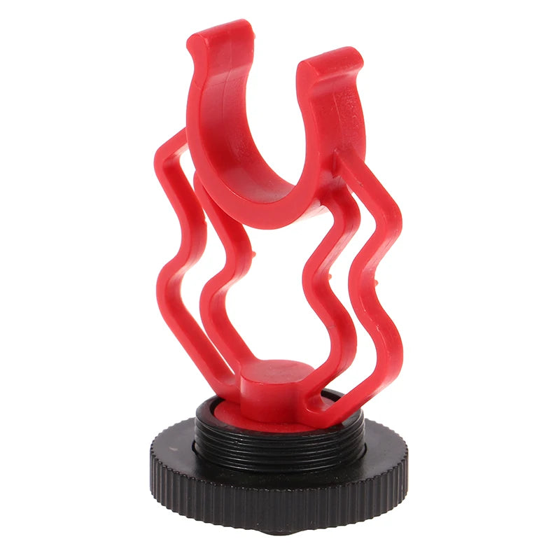 Universal Microphone Wavy Shock Mount Adapter Plastic Bracket Qme Default Title