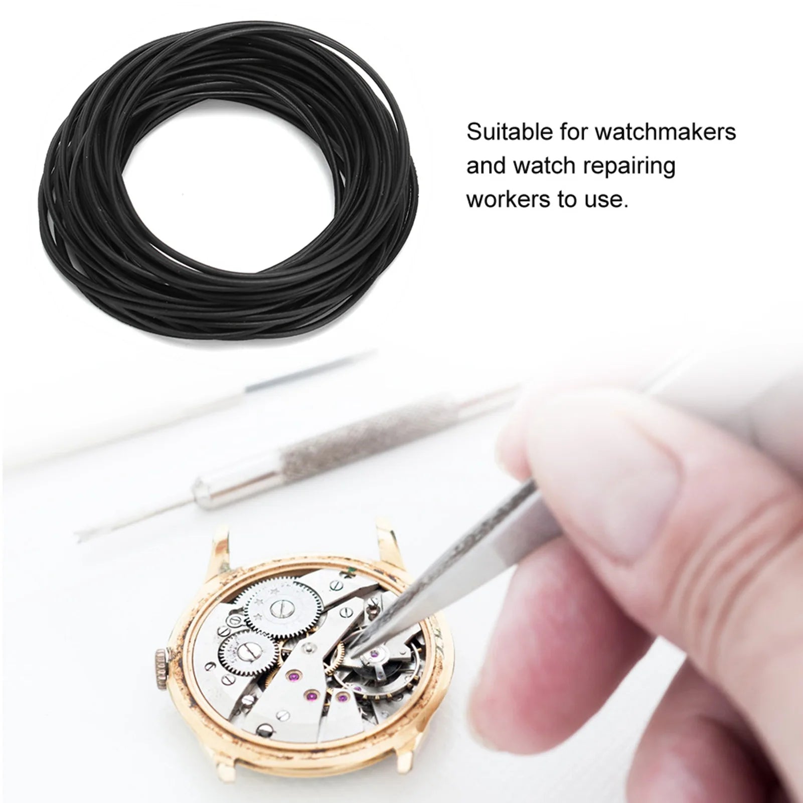 O- Watch Gasket O- /bag O Rubber Watch Back Cover Gaskets Watch Repairing Tool Watch O Qme