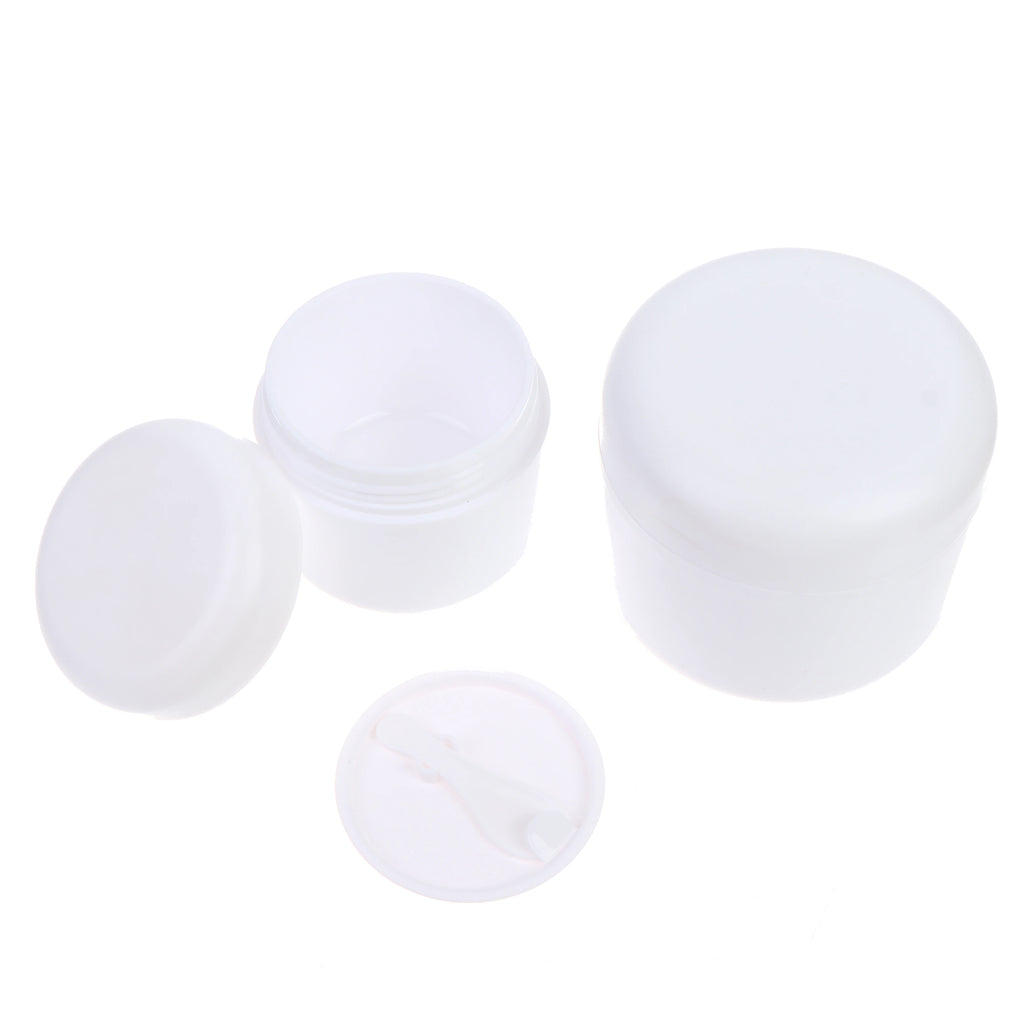Refillable Empty Cosmetic Jar 50 100 Travel Face Cream Lotion Pot Qme
