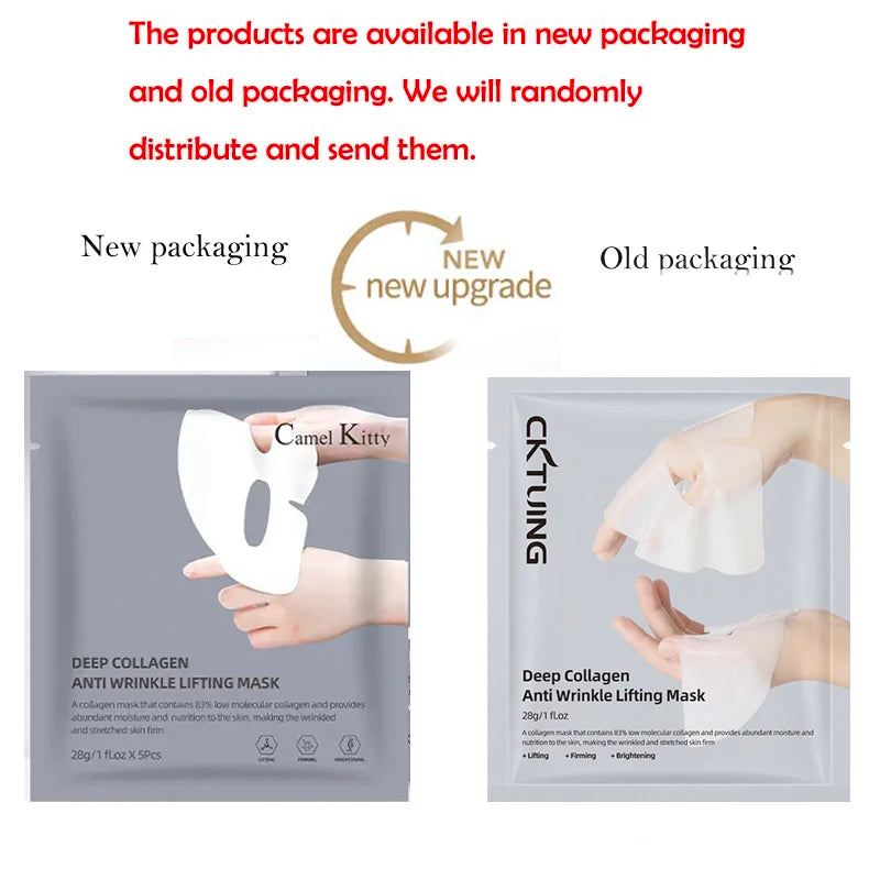 Collagen Face Masks Deep Hydrating Moisturizing Brightening Firming Qme