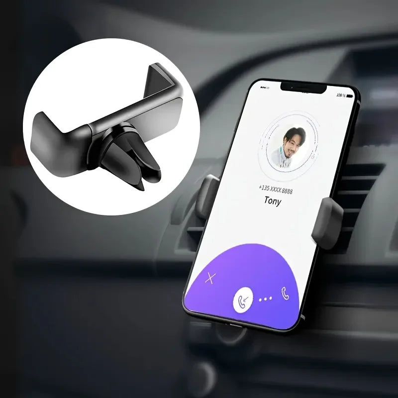 Carsun Car Phone Holder Car Air Outlet Mount Clip Car Accessories Interior Universal Mobile Holder ABS Car Mount Phone Support Qme