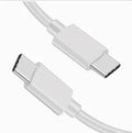 120W Double Elbow PD USB C to Type C Fast Charger Cable for Huawei Xiaomi Pad Redmi Samsung Galaxy OnePlus Single elbow PD Cable Qme no elbow White 2m