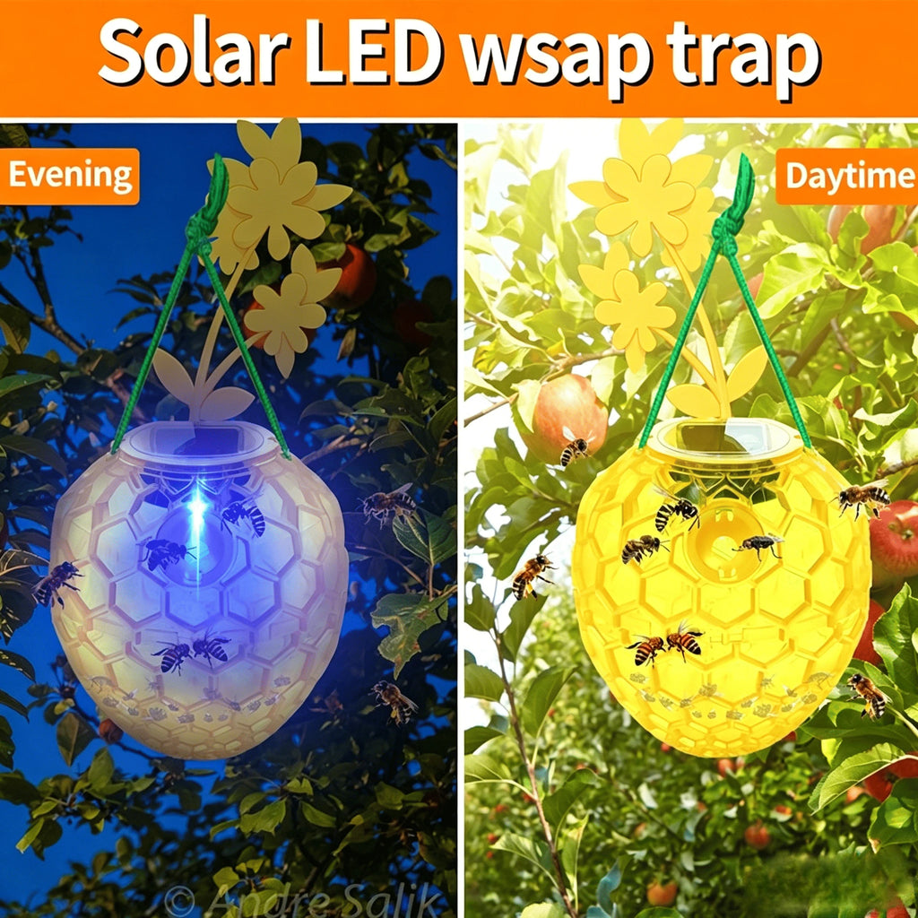 Fruit Fly Trap for Indoors Wasps Catcher Gnat Killer Gnat Traps for Oudoor Non-Toxic Reusable Easy to Use for Kitchen Home Qme