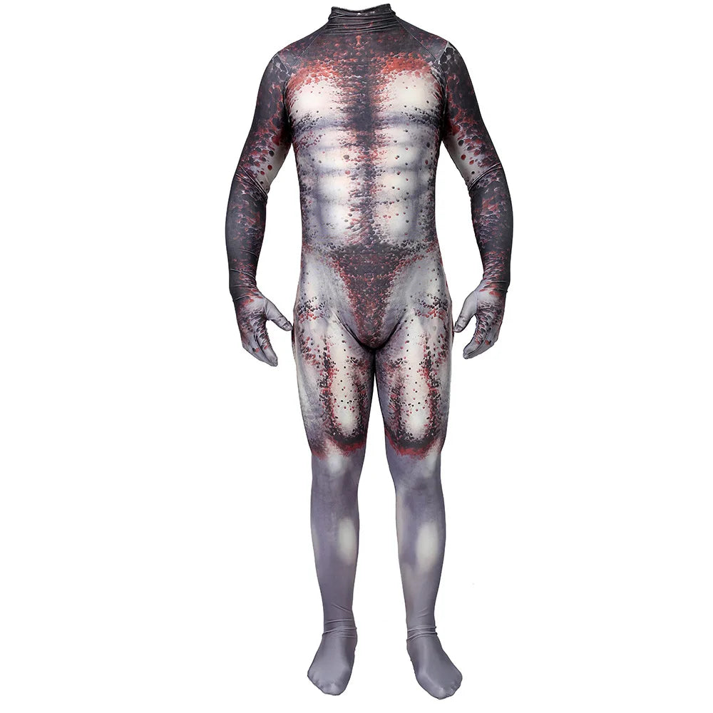 Mens Boys The Predator Cosplay Halloween Costumes Spandex Suit Bodysuit Jumpsuit Adults Kids Qme Children XXXL