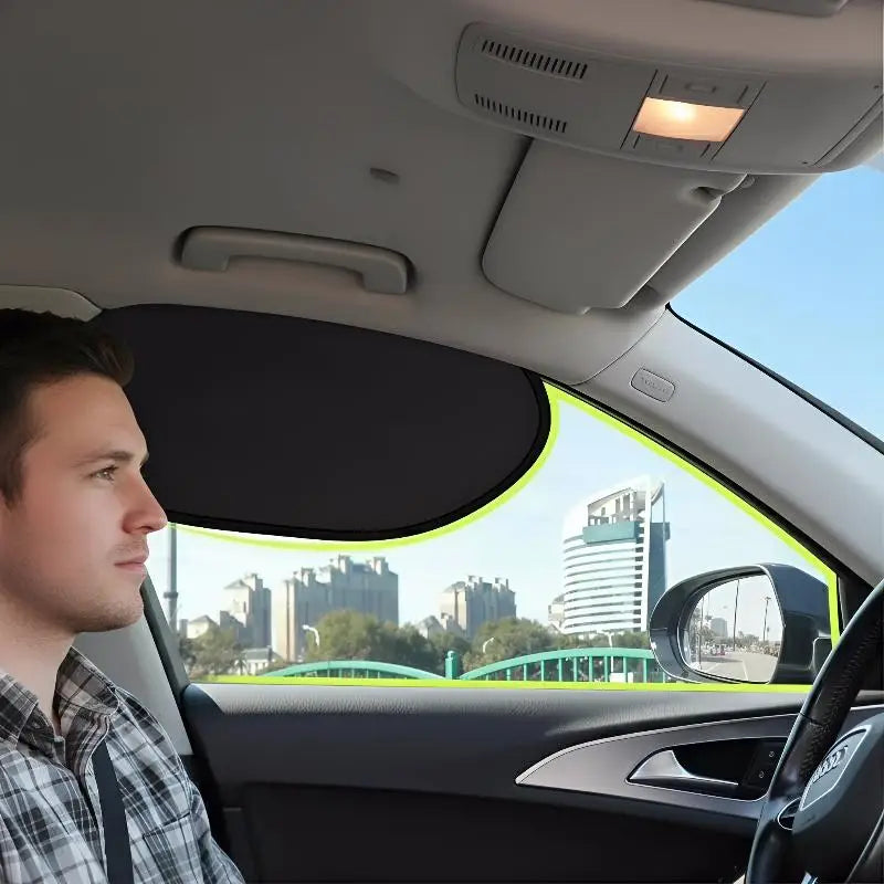 Car Window Sun Shade Universal Side Sunshade UV Protection Qme