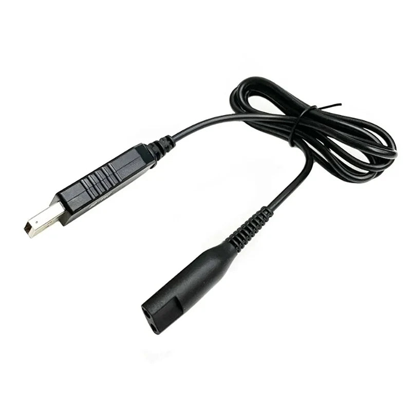 Braun Shaver Series S3 S5 S6 S7 S8 S9 12V USB Charging Cable Qme